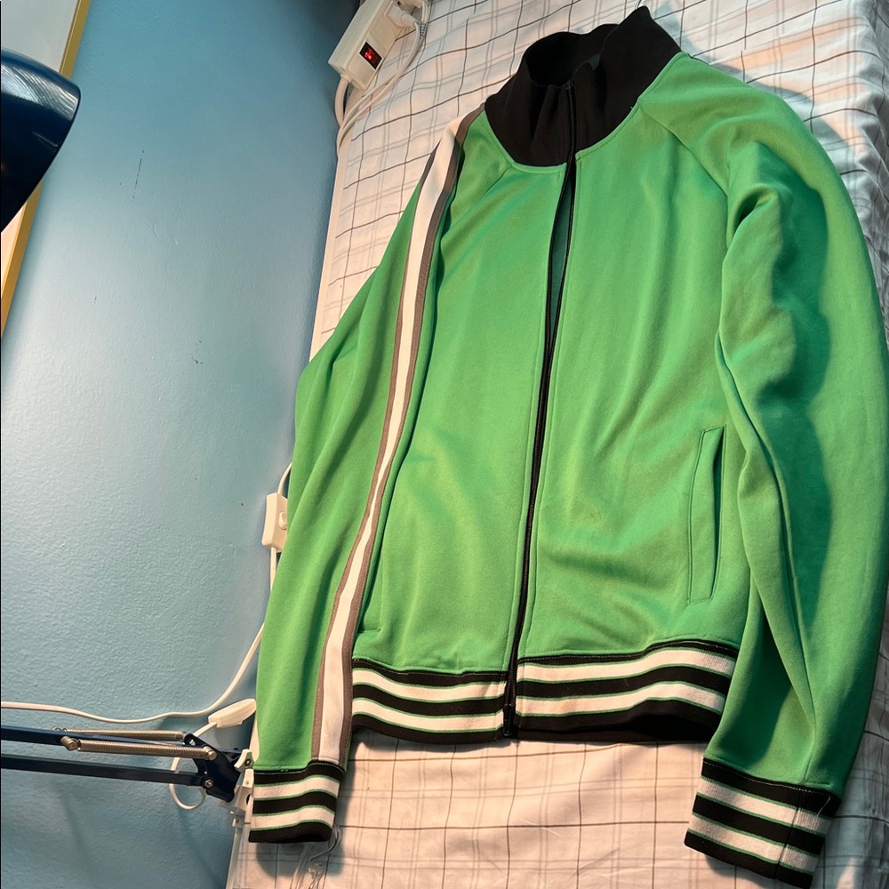 Urban Outfitters Green Varsity Jacket